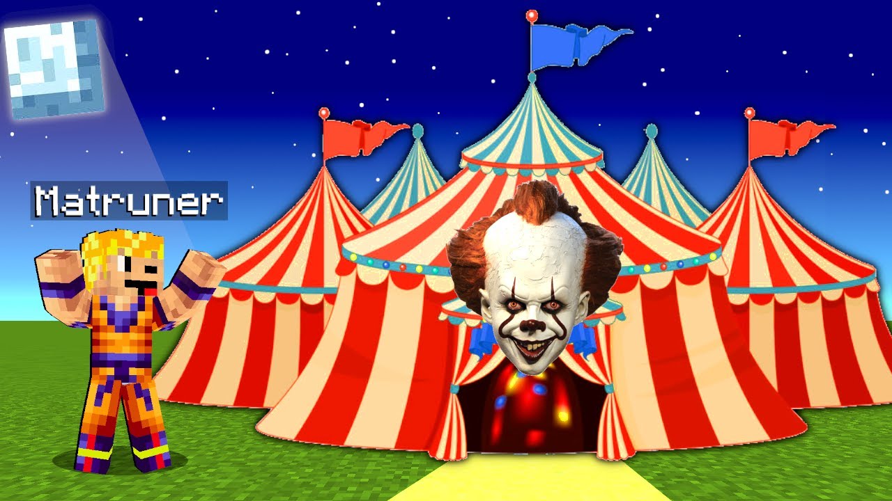TRAFIŁEM DO CYRKU PENNYWISE W KT&Oacute;RYM BYŁO TO... w Minecraft!