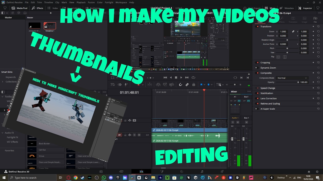 How i make my videos for youtube