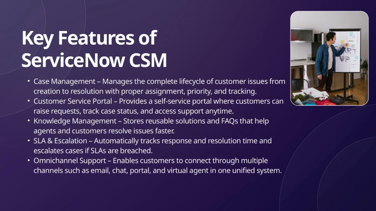 Customer Service Management CSM in ServiceNow #customerservice  #technology