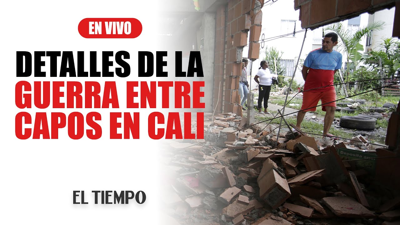 La Policía de Cali habla sobre la guerra entre capos y excapos del narcotráfico en la ciudad