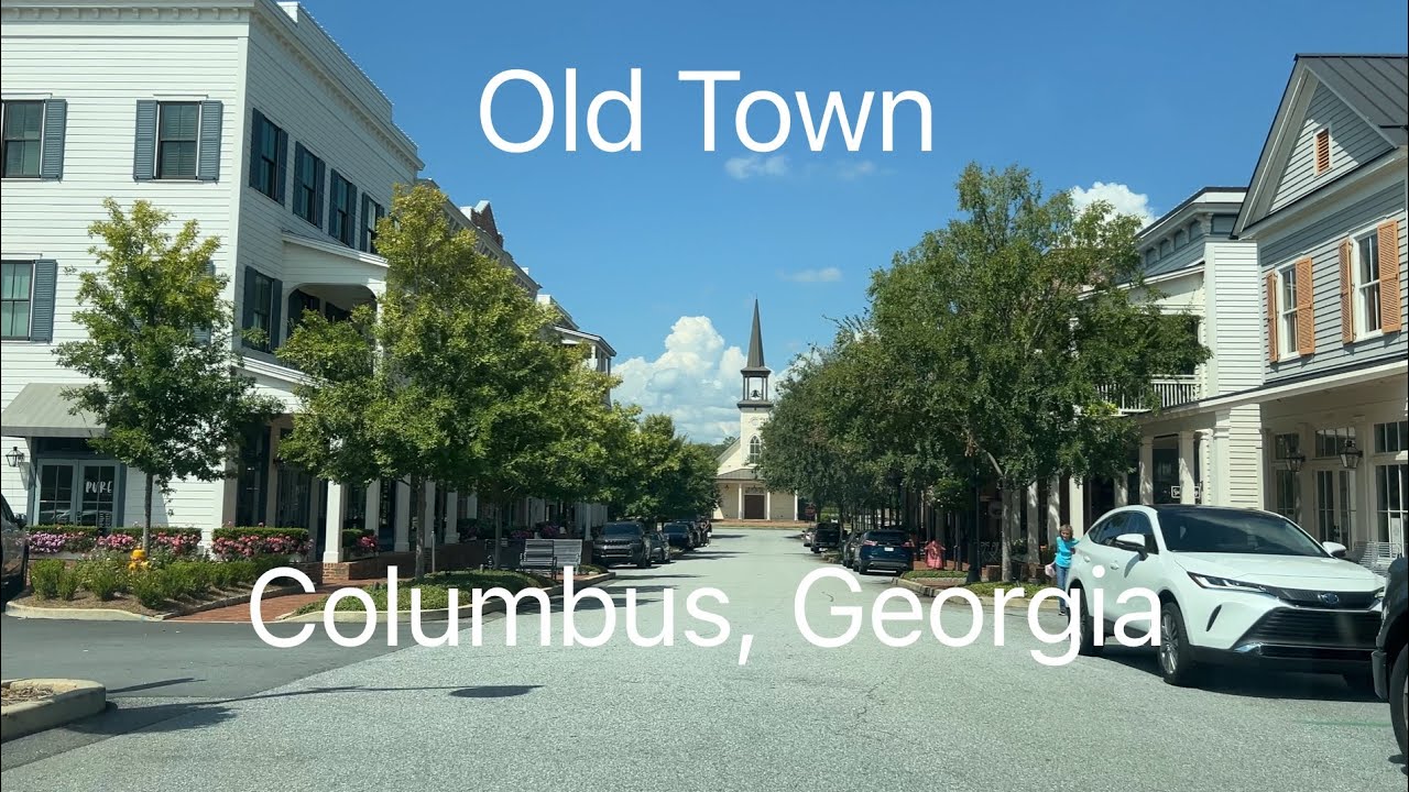 🚗 Old Town Columbus Drive Tour | Discovering the Charm of Columbus, GA