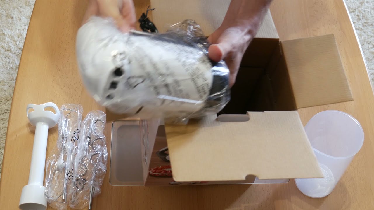 Unboxing Tefal Prep Mix  -  Hand Mixer - Unboxing Mixer TEFAL 500W