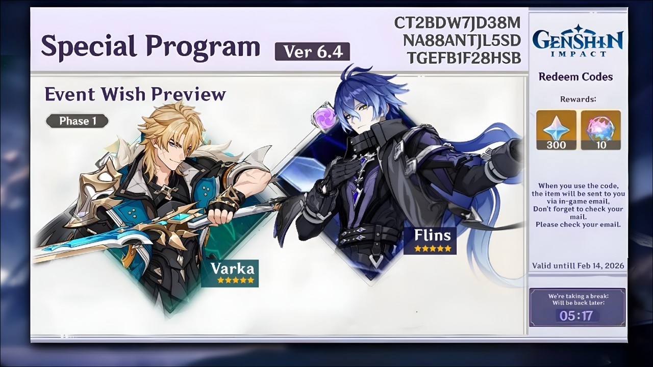 6.4 SPECIAL PROGRAM! Banners, Archon Quest, Events, Capitano, Free Rewards & MORE - Genshin Impact
