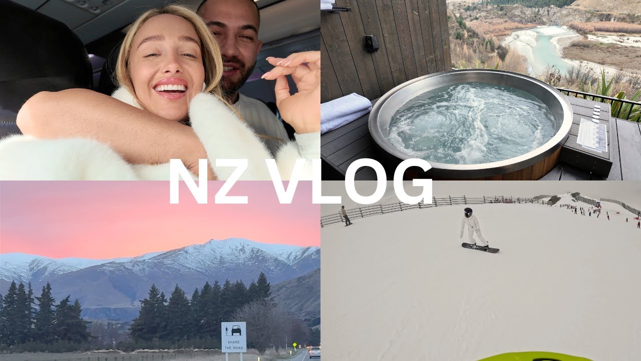 NEW ZEALAND VLOG | Snowboarding, Hot Pools & Wine + Life update #queenstownnz  #wintervlog #travel