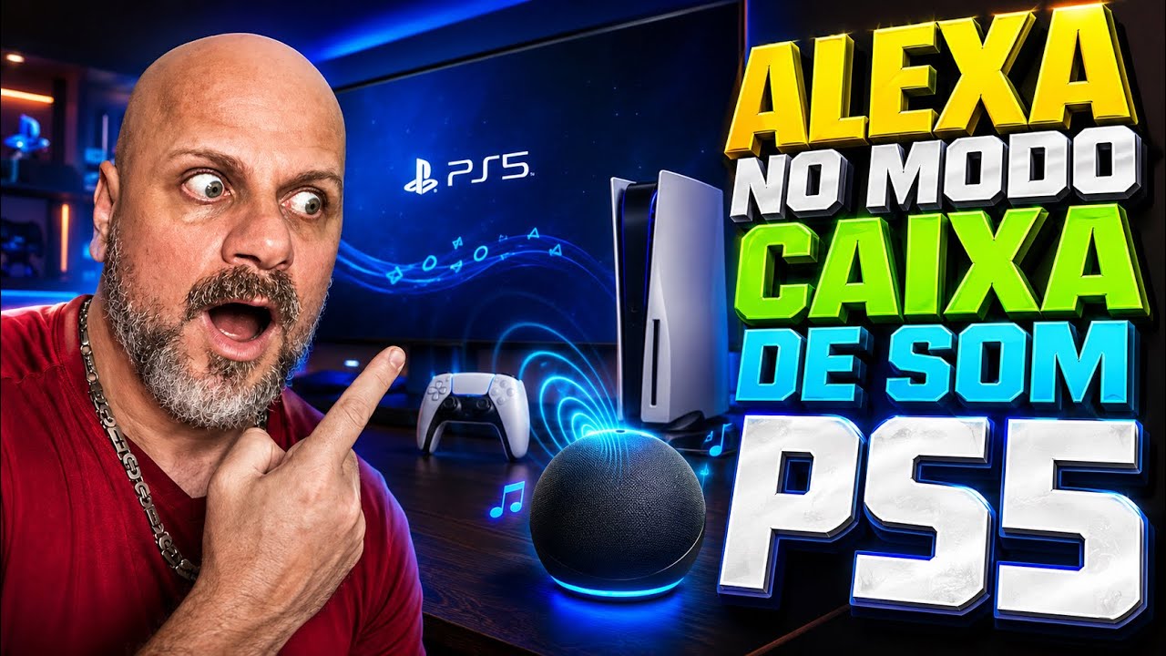 Conecte o PS5 na Alexa e Tenha um Som Surpreendente!