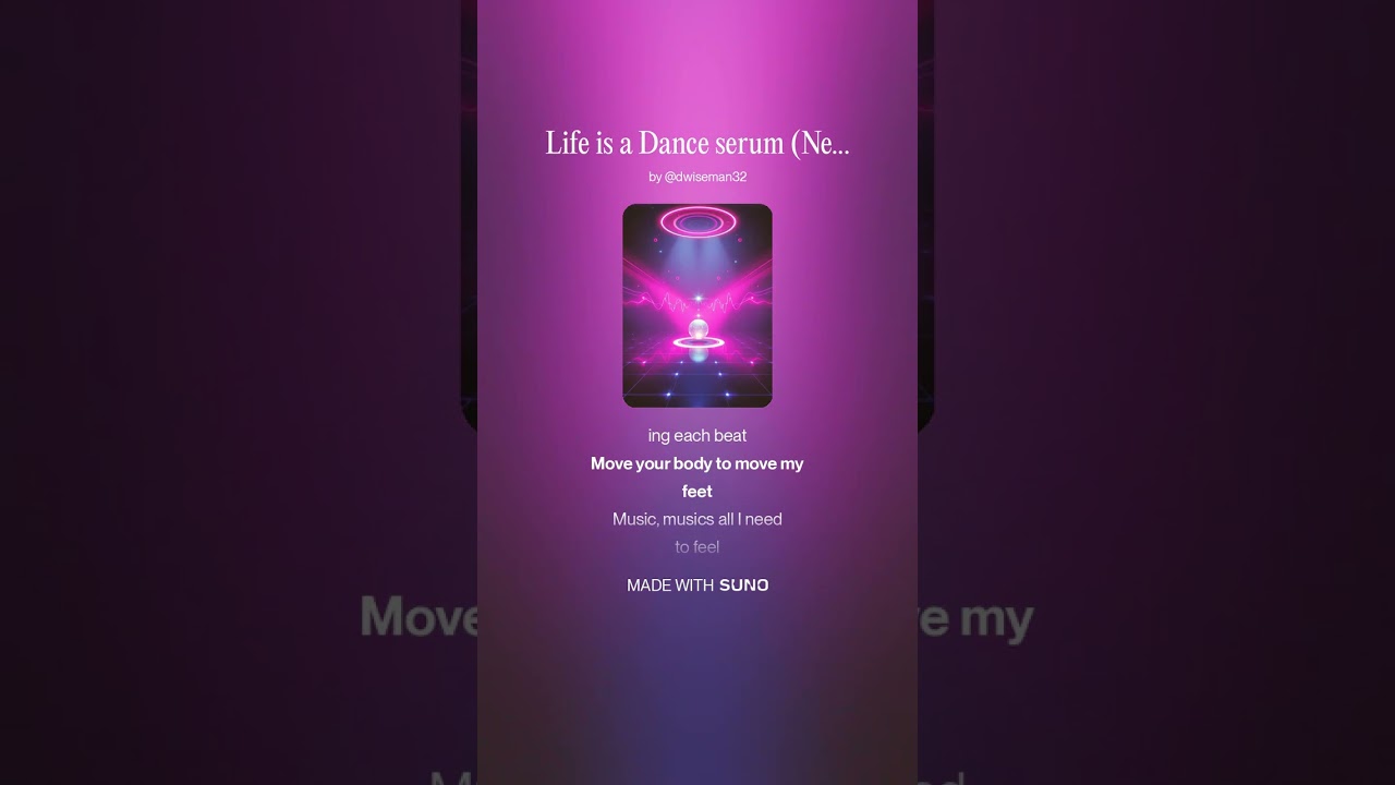 Dance is a Life serum (Ney mix)