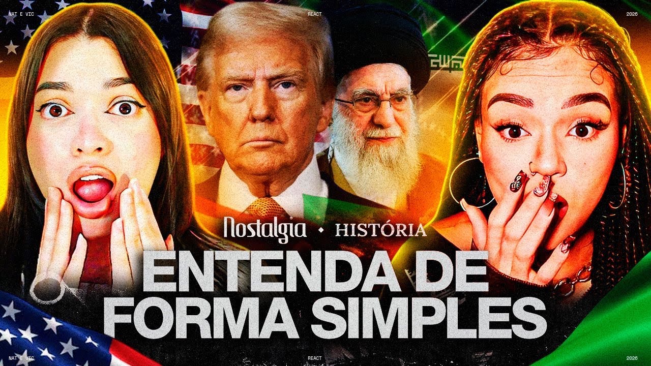 Entenda o conflito entre IRÃ e ESTADOS UNIDOS de uma FORMA SIMPLES - Canal Nostalgia | react
