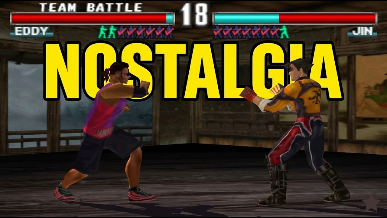 Tekken 3 • Режим командных боев | Хворанг, Доктор Би, Брайан, Гон, Ган Джек, Анна, Эдди и Лей [4K]