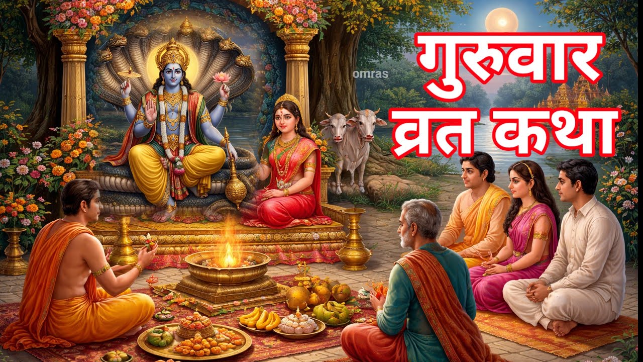 Brihaspati Vrat Katha | श्रीहरि विष्णु स्वरूप बृहस्पतिदेव की चमत्कारी कथा | गुरुवार व्रत कथा