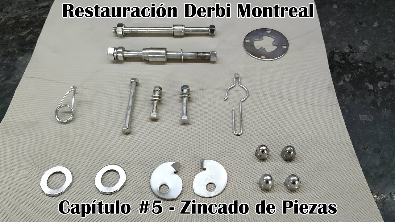 Como Zincar Metales - Restauración Derbi Montreal | Capítulo #5