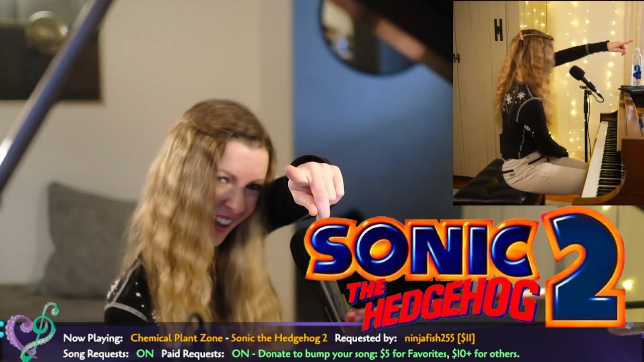 First Time Playing Chemical Plant Zone from Sonic the Hedgehog 2 on Piano!