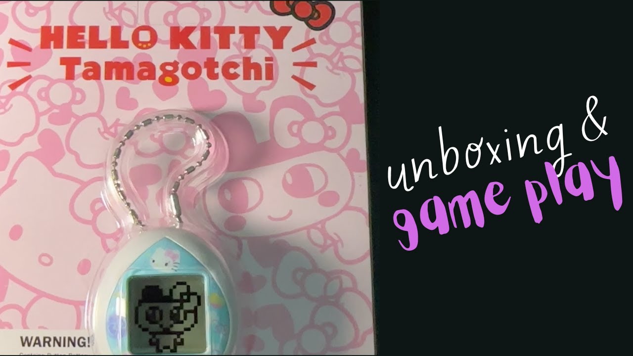 Hello Kitty Tamagotchi Nano 50th Anniversary Edition Unboxing and Play