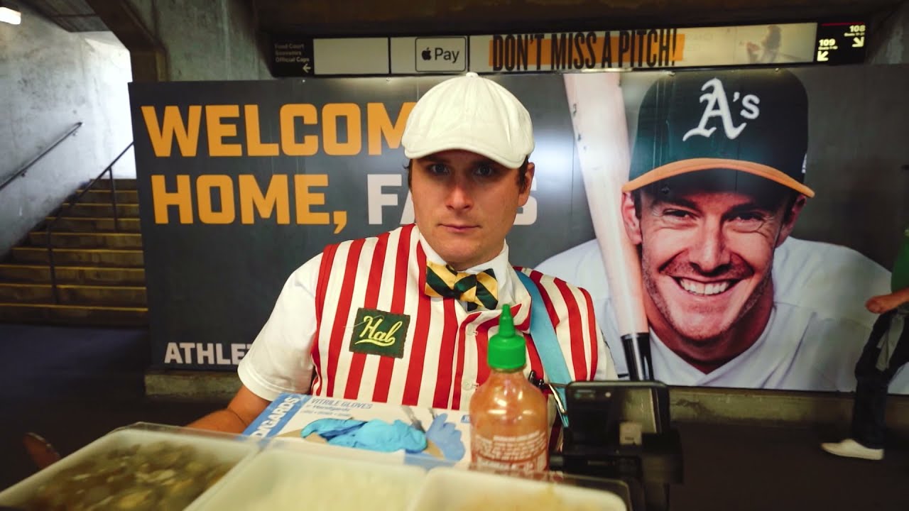 At the ballpark with Hal 'the Hot Dog Guy' | Oakland A's