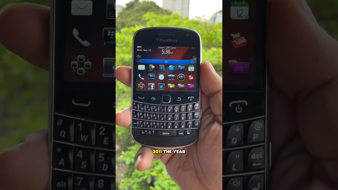 Конец эпохи BlackBerry Bold 9900 😐😯#шорты