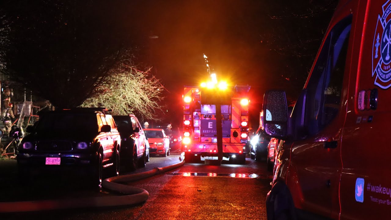 East Vancouver house fire