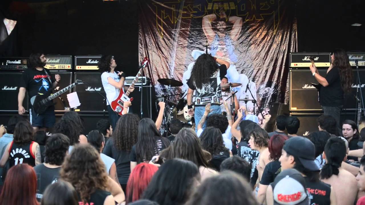 MASSIVE POWER - MOSHING RAGE + MARCH OF DESTRUCTION (LANZAMIENTO &Aacute;LBUM DEBUT MASSIVE POWER)