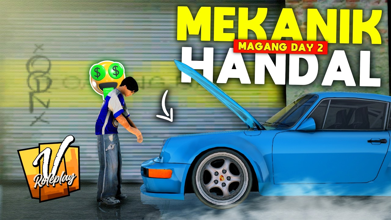 PERJUANGAN MENJADI MEKANIK PROFESIONAL DI SERVER VALIANT ROLEPLAY - GTA SAMP ROLEPLAY