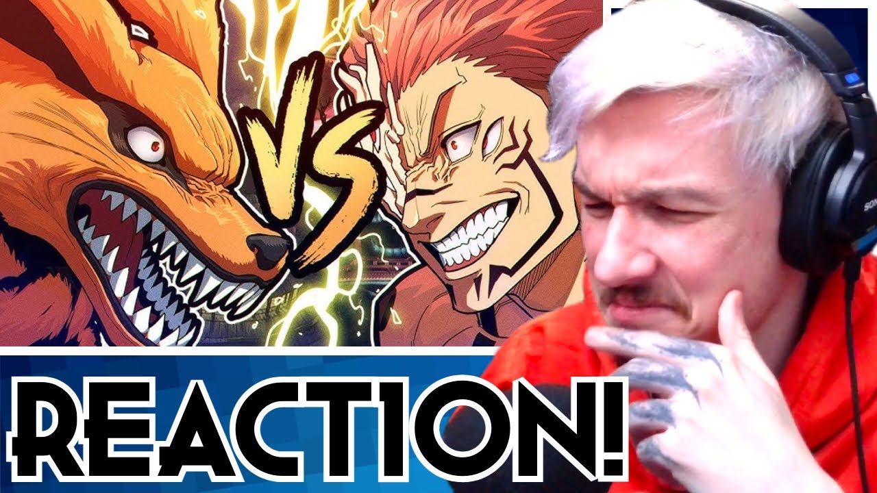 RAPPER REACTS TO RUSTAGE - KURAMA VS SUKUNA RAP BATTLE!