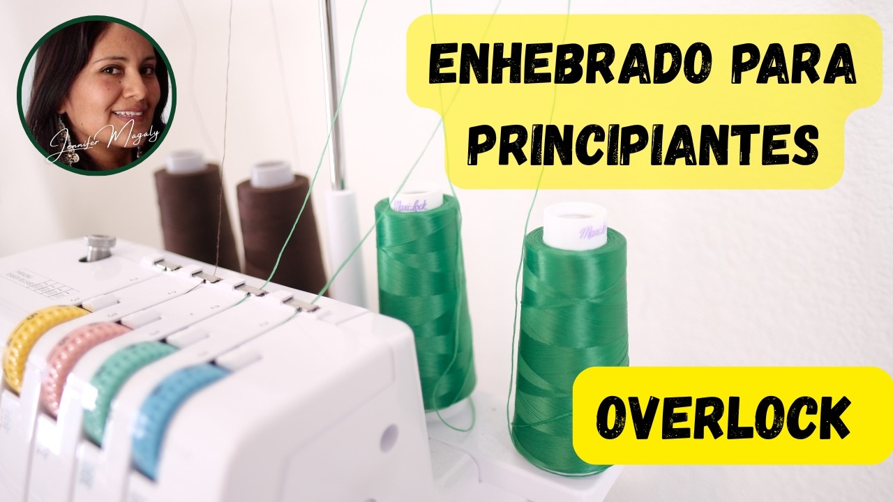 🧵Cómo Enhebrar la remalladora Brother 1034D🧵