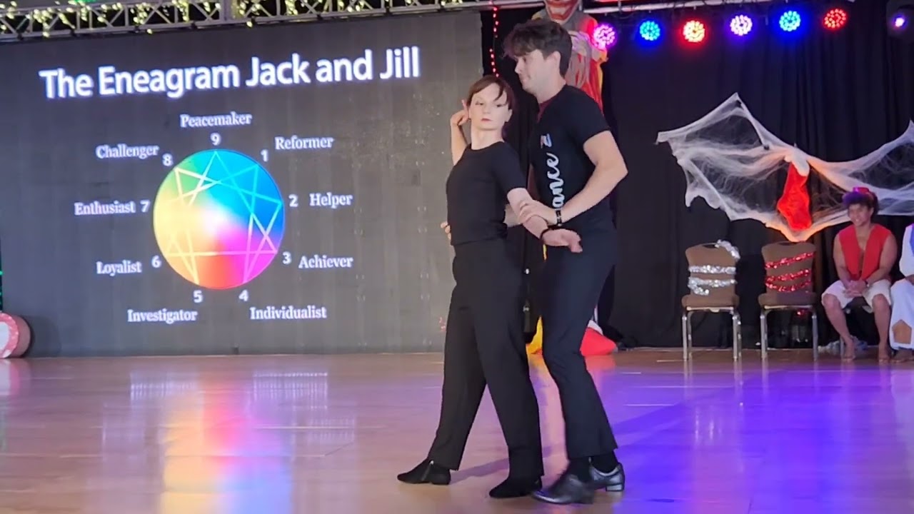 Joel Torgeson & Chantelle Pianetta - 4th place Scary Strictly Finals Halloween Swingthing 2023