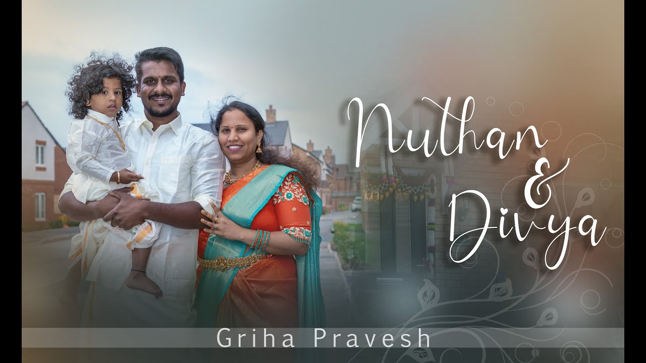 Divya Nuthan Housewarming Ceremony | Highlights | 4k | London | UK | Klick Artz Studio's