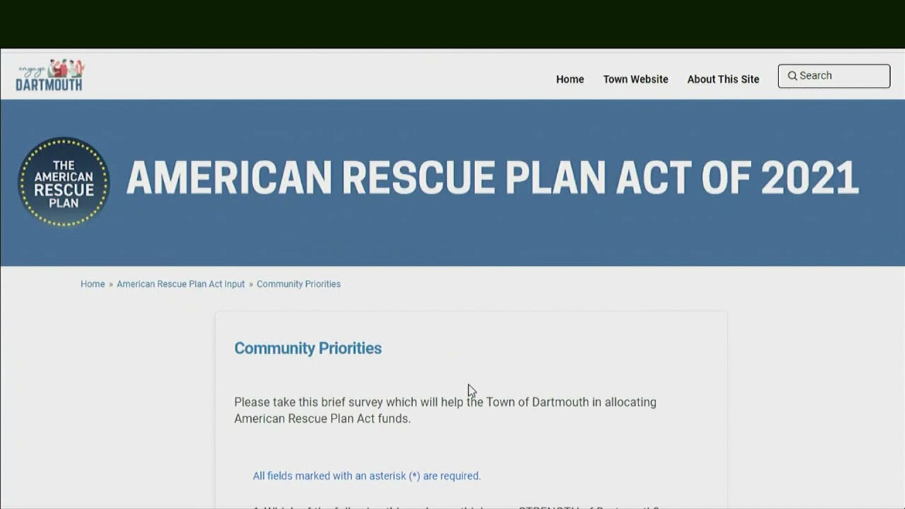 American Rescue Plan Act of 2021