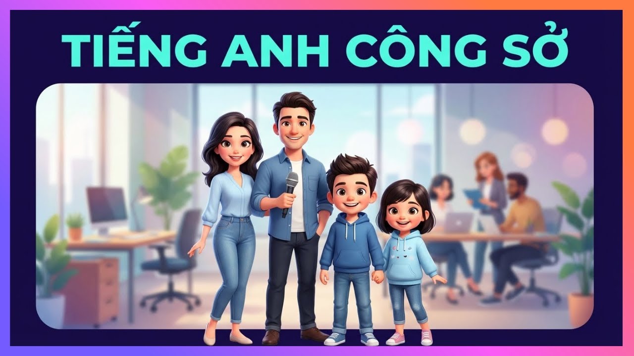 Học Tiếng Anh | Luyện Nói Tiếng Anh Chuẩn Giọng Mỹ | Mẫu Câu Tiếng Anh Công Sở
