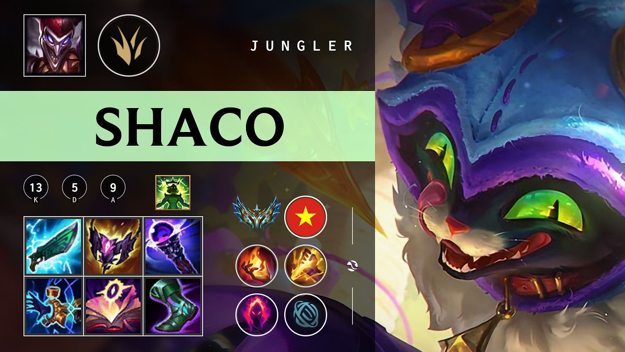 Shaco Jungle vs Nunu & Willump - VN Challenger Patch 26.04