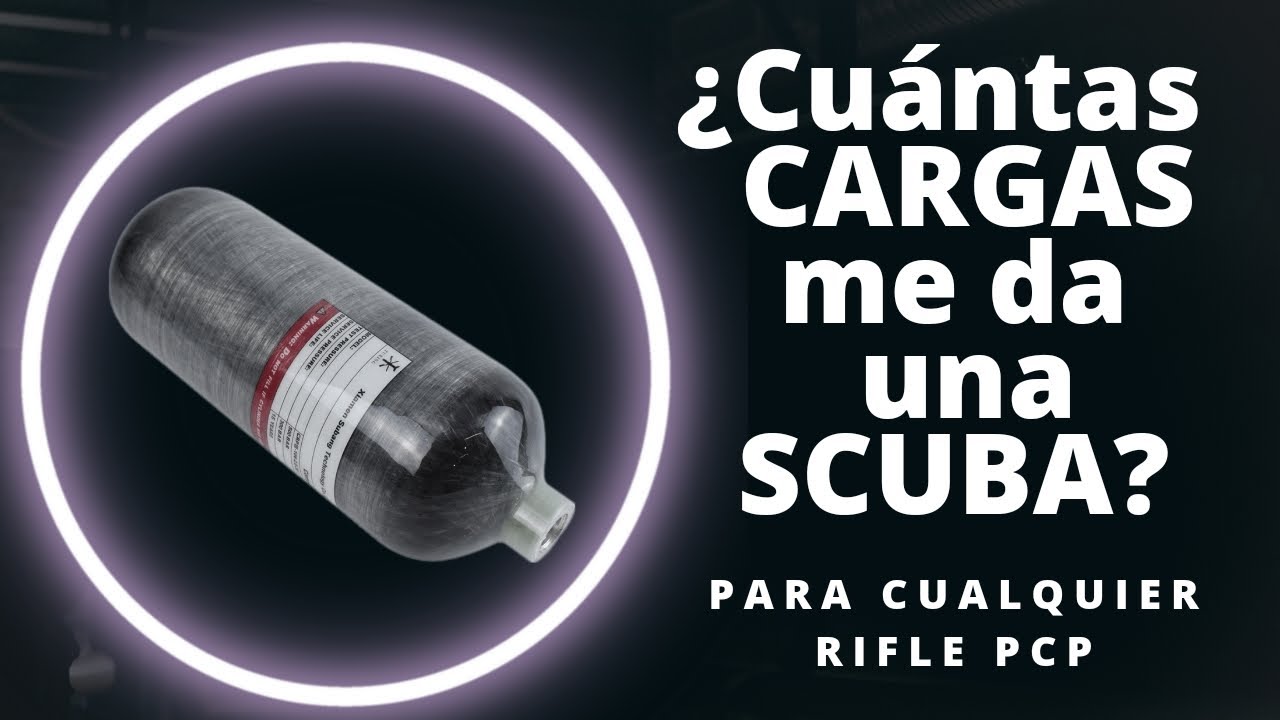 ¿Cuántas CARGAS me da una SCUBA? Para cualquier rifle PCP / How many FIll does a scuba give me?