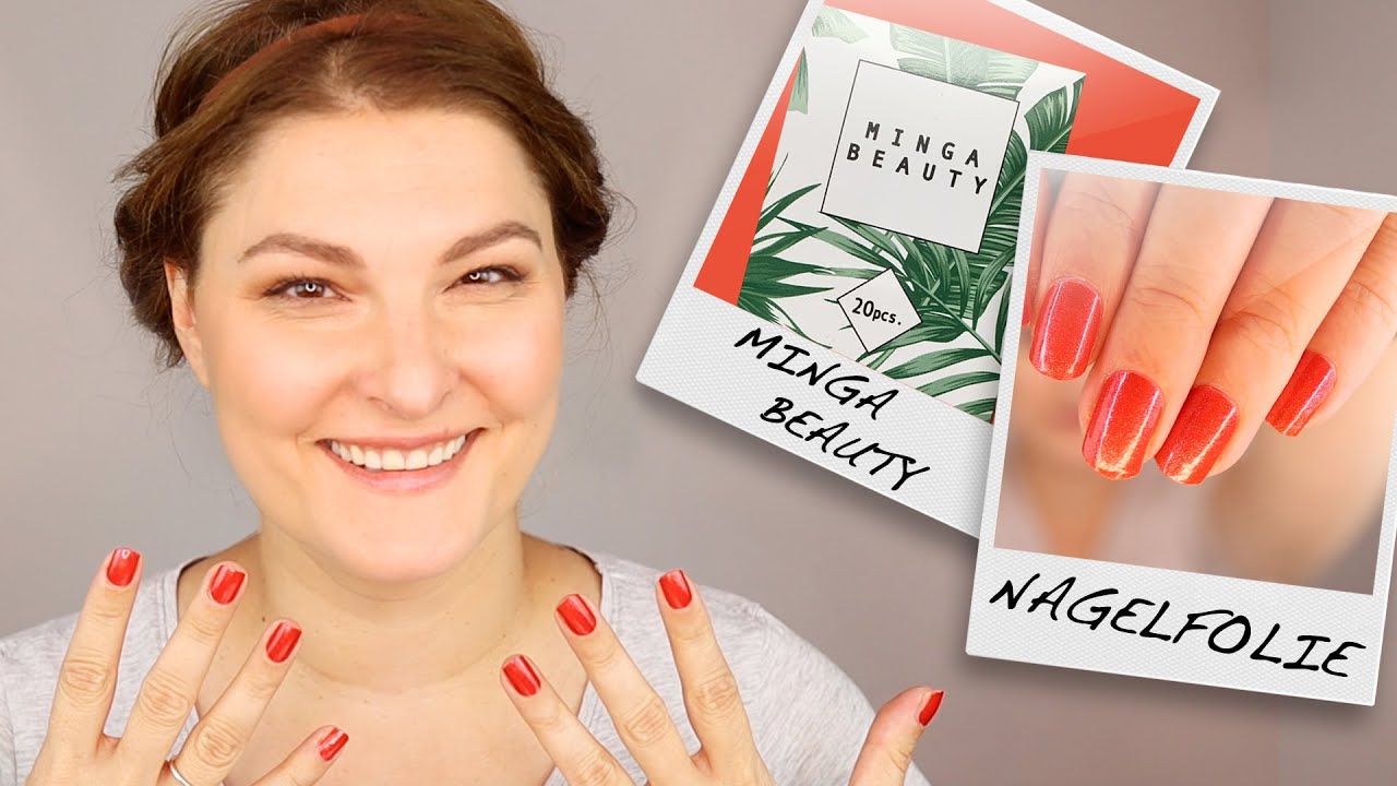 NAGELFOLIEN aufkleben (MINGA BEAUTY)