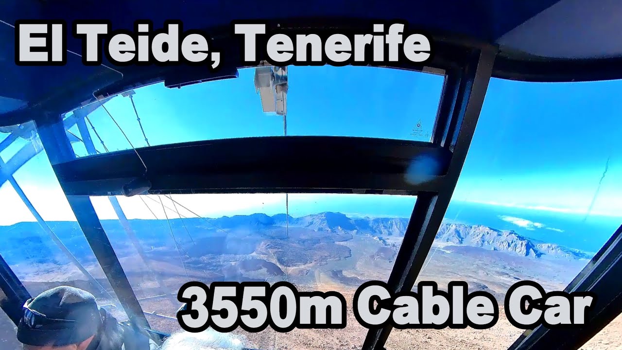 Tenerife, Spain, El Teide Cable Car
