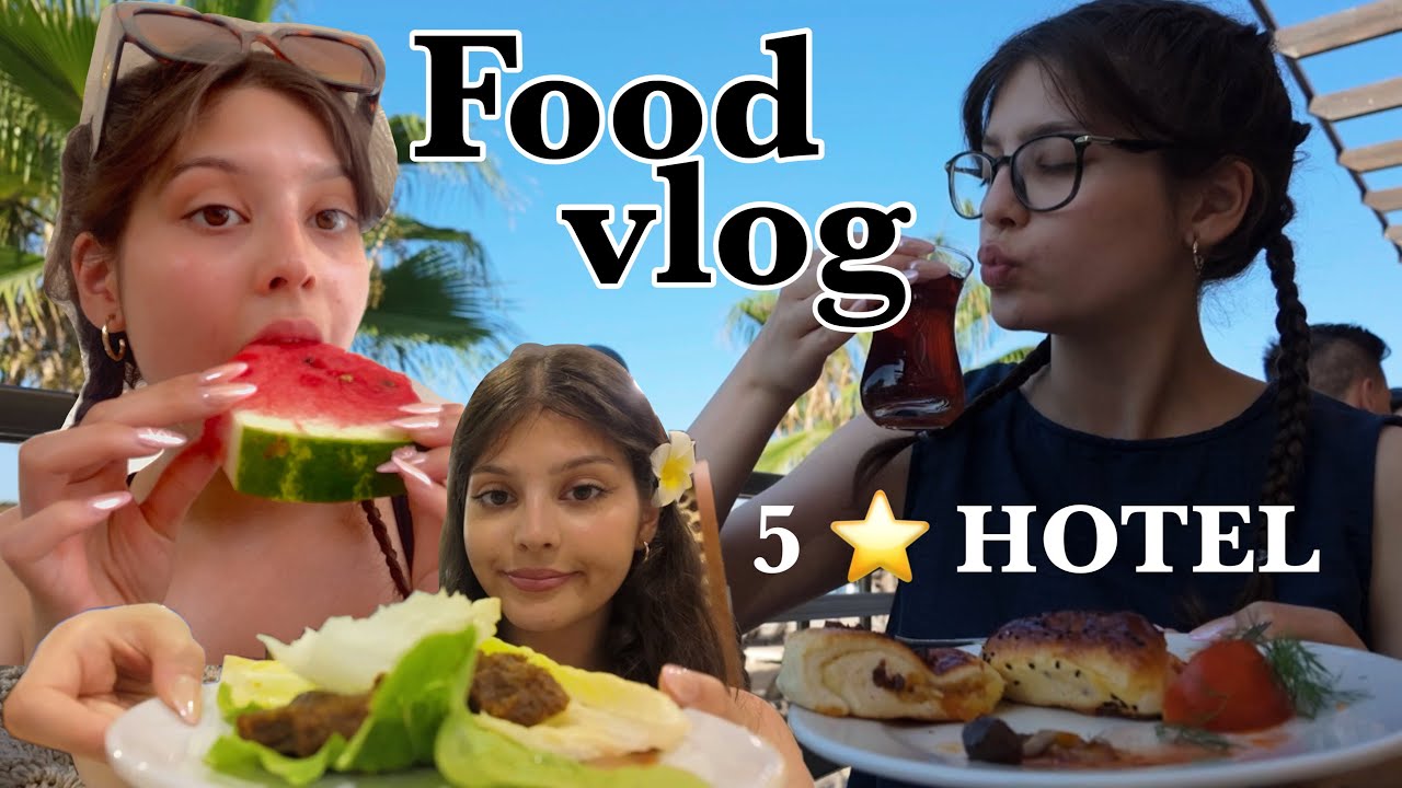 was ich im 5 ⭐ Hotel ALLES esse 😋  | *vlog