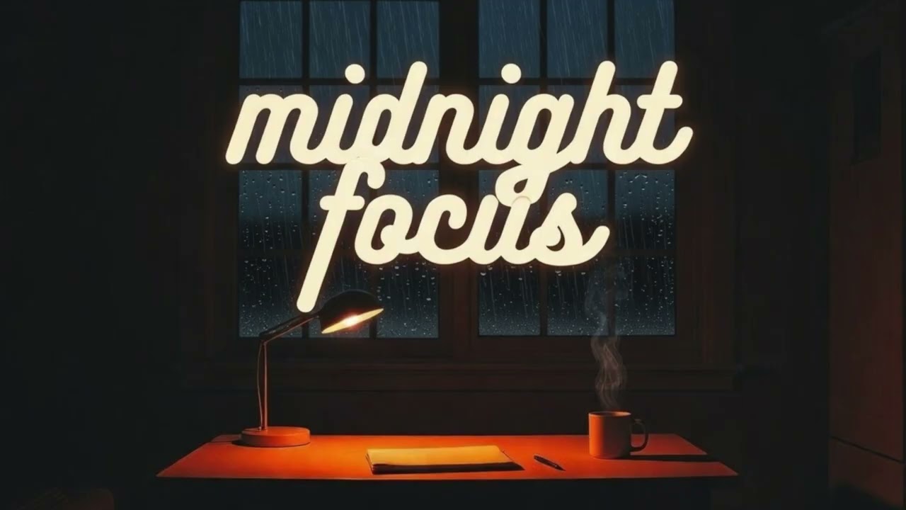[Playlist] Midnight Focus 80 Minutes 🎧 Study with Me / Lofi & Acoustic Guitar BGM