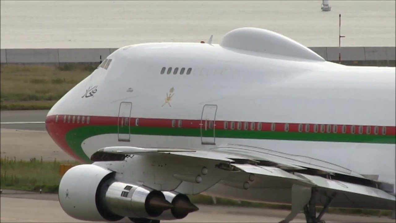 OMAN Royal Flight B747SP-27 Takeoff A4O-SO