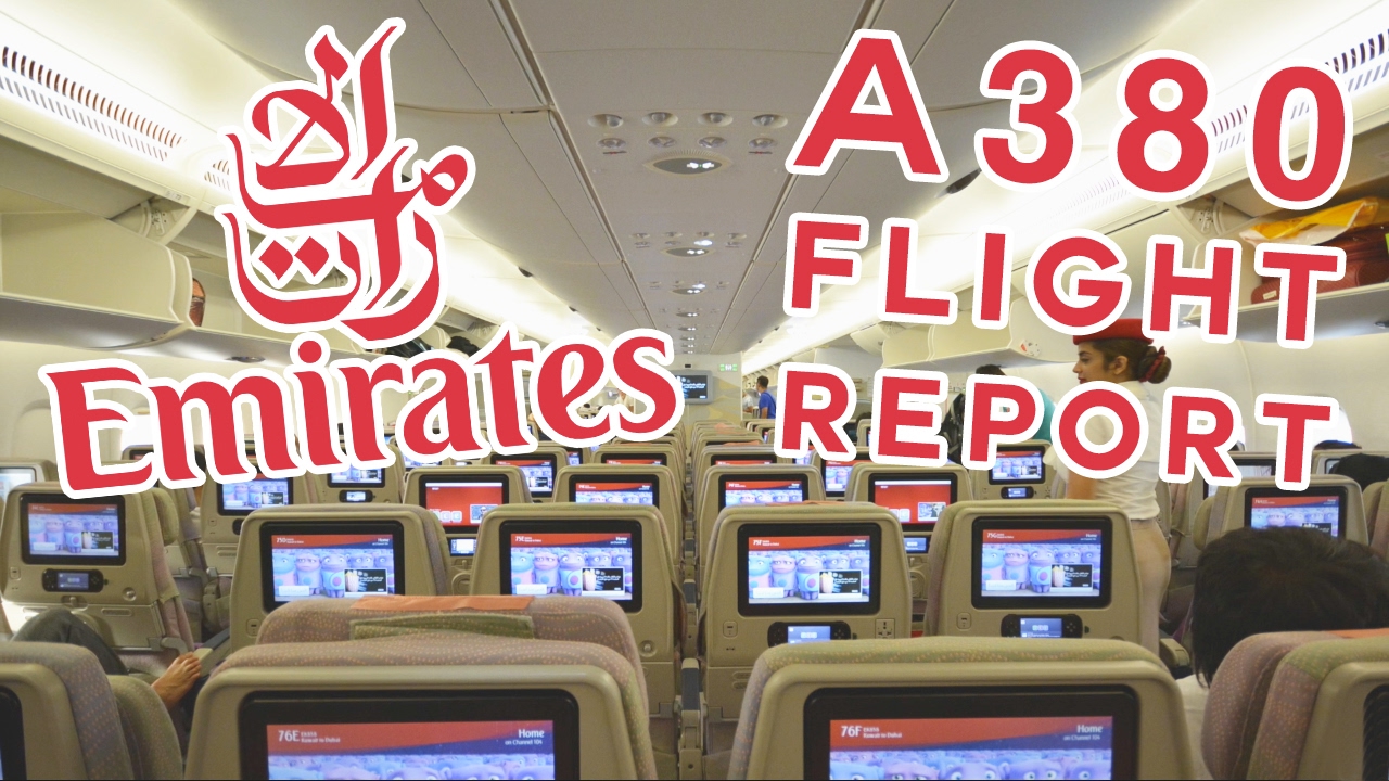 ✈ (Flight Report) Emirates A380 Economy - Kuwait to Mumbai via Dubai (HD)