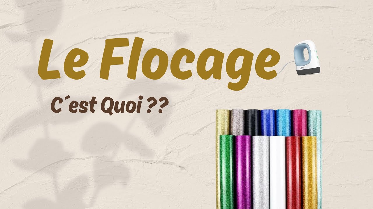 Personnalisation avec Flocage⚡️ Les types de consommables (Flex, Vinyle) ✨