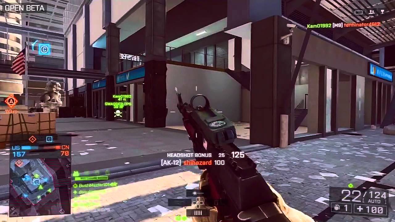 Battlefield 4 Beta - Live Commentary - Domination - Siege of Shanghai (BF4 Multiplayer Gameplay)