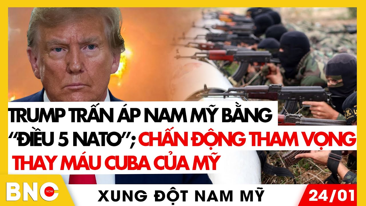 Tổng thống lâm thời Venezuela “đâm sau lưng” Maduro?; Nga - Cuba siết tay trước Mỹ | Xung đột Nam Mỹ