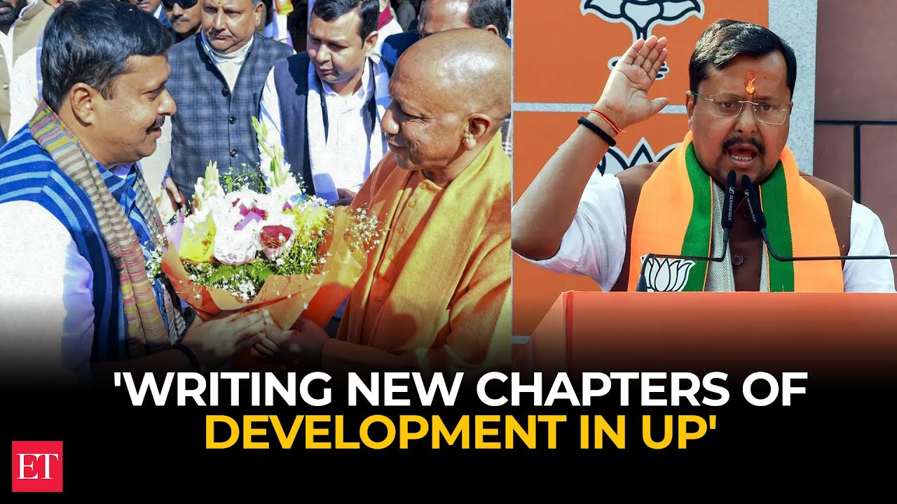 Writing new chapters of development in UP: Nitin Nabin listens to PM's 'Mann Ki Baat' with CM Yogi