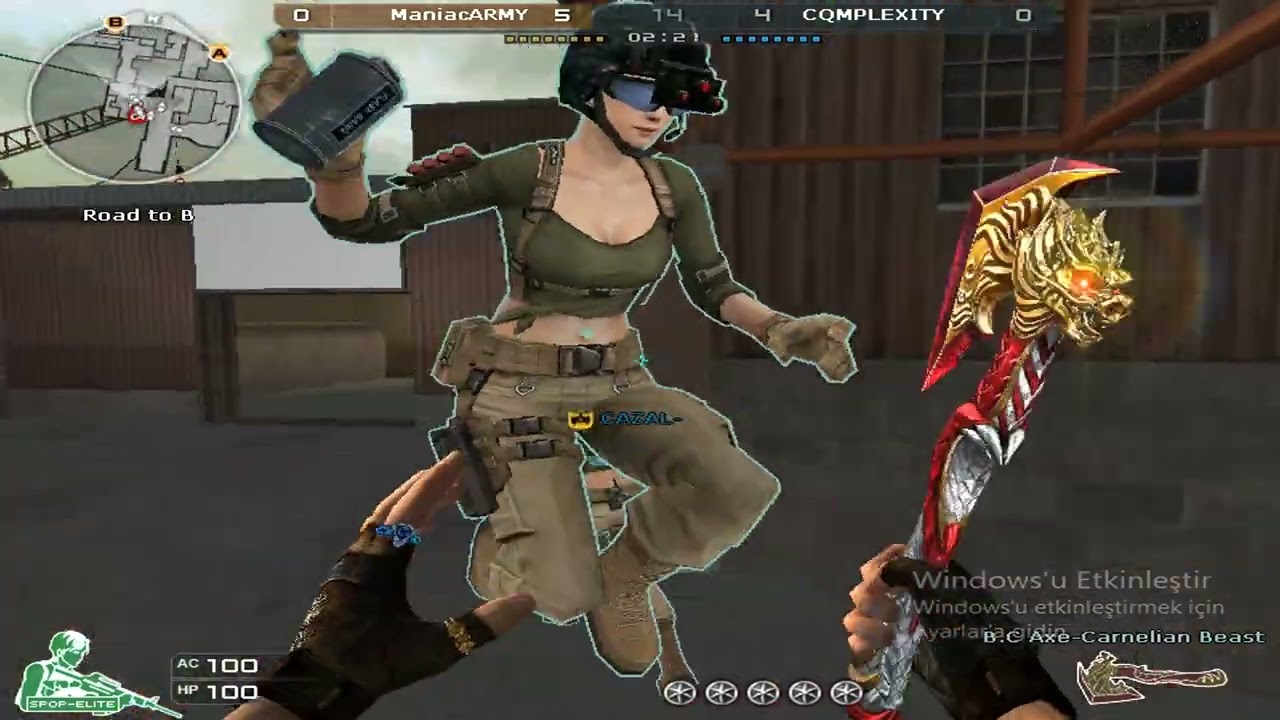 ManiacARMY VS CQMPLEXITY [CLAN WAR] #81 #crossfire #machine