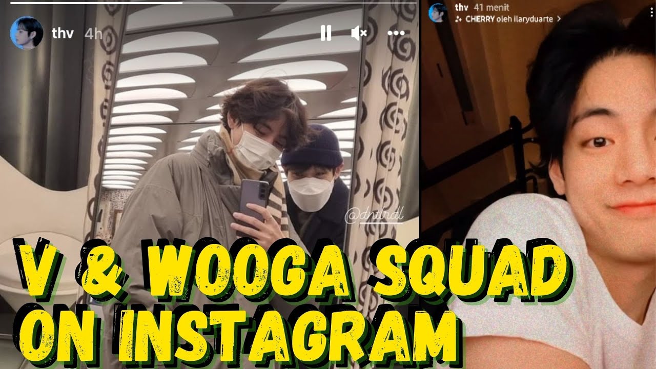 Here's Kim Taehyung and Wooga Squad Instagram Interactions