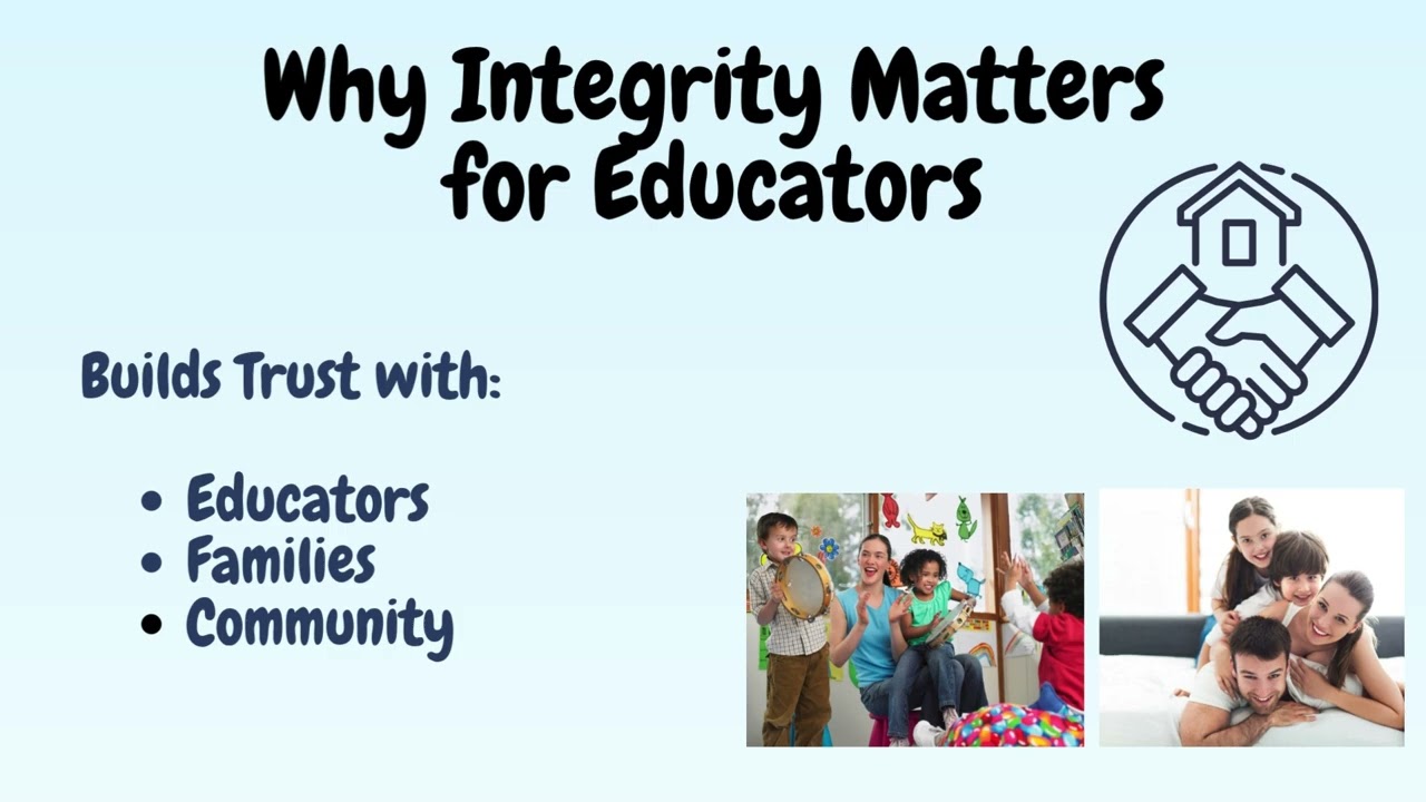 What is Integrity? | Why It Matters for Future Educators. #learning #earlychildhoodeducation