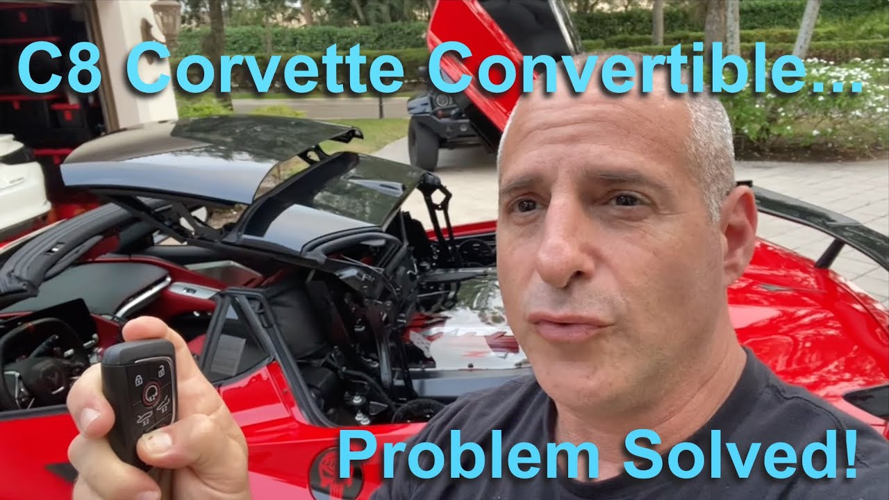 Исправлена ​​проблема с кабриолетом C8 Corvette HTC — умный верх mods4cars открывается и закрывае...