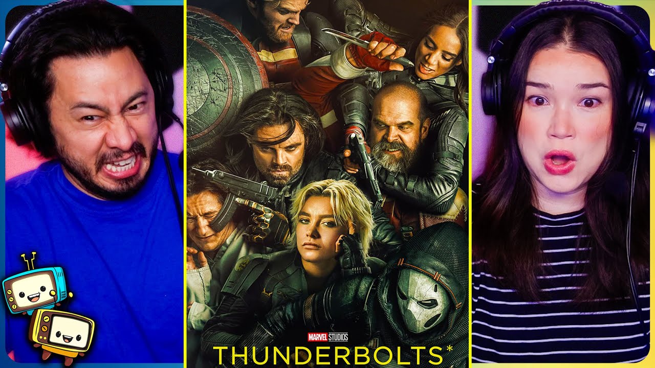 THUNDERBOLTS* Teaser Trailer Reaction! | Marvel | Florence Pugh | Sebastian Stan | David Harbour