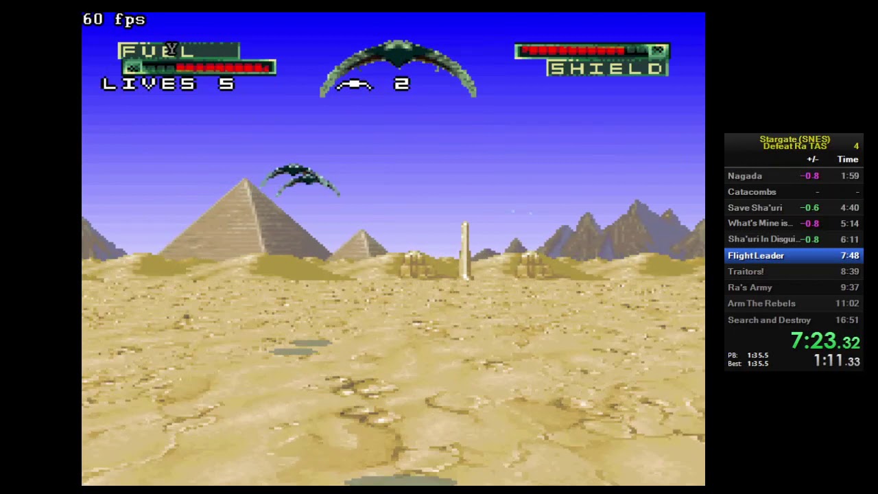 Stargate (SNES) TAS - Any% in 