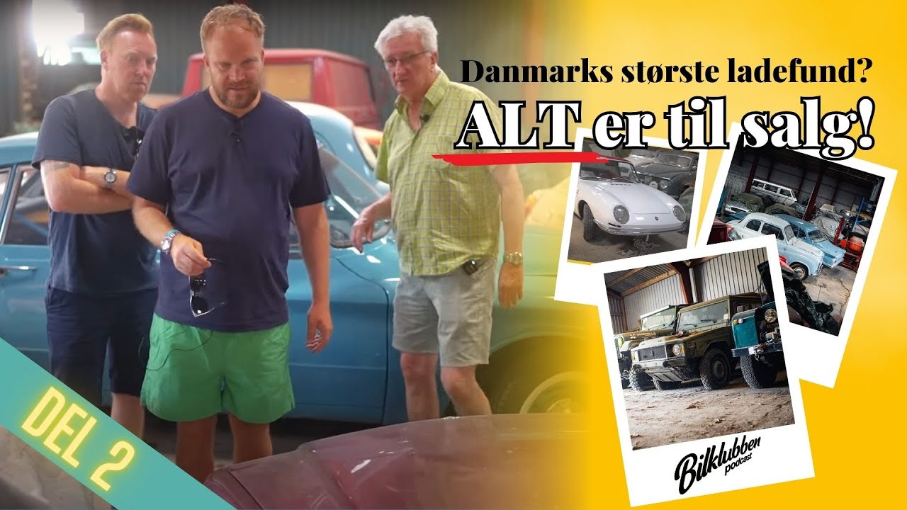 Danmarks største ladefund? Kom med, når vi finder endnu flere biler i de bornholmske lader | DEL 2