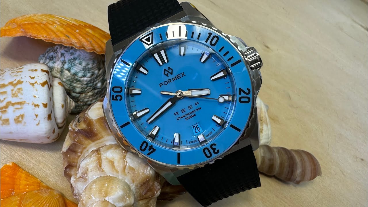 Formex Reef 39.5mm  Bahama Blue COSC 300m