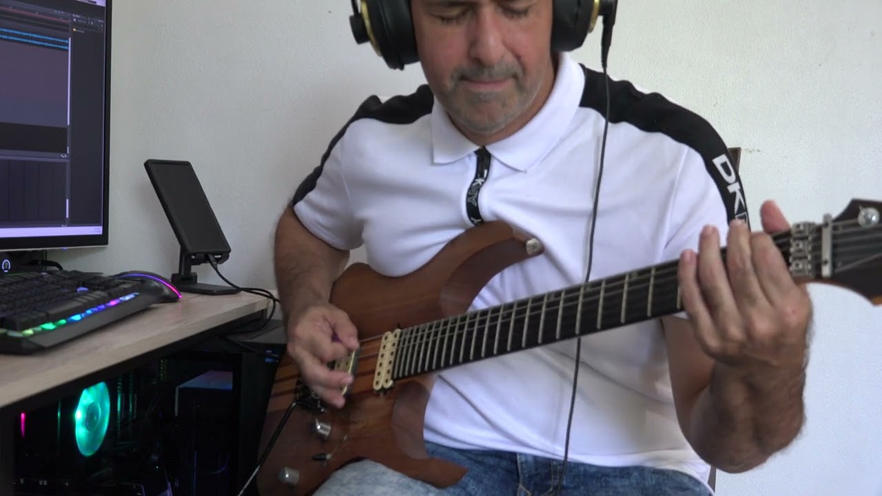 Saga - On the Loose guitar cover by Michael Bonet