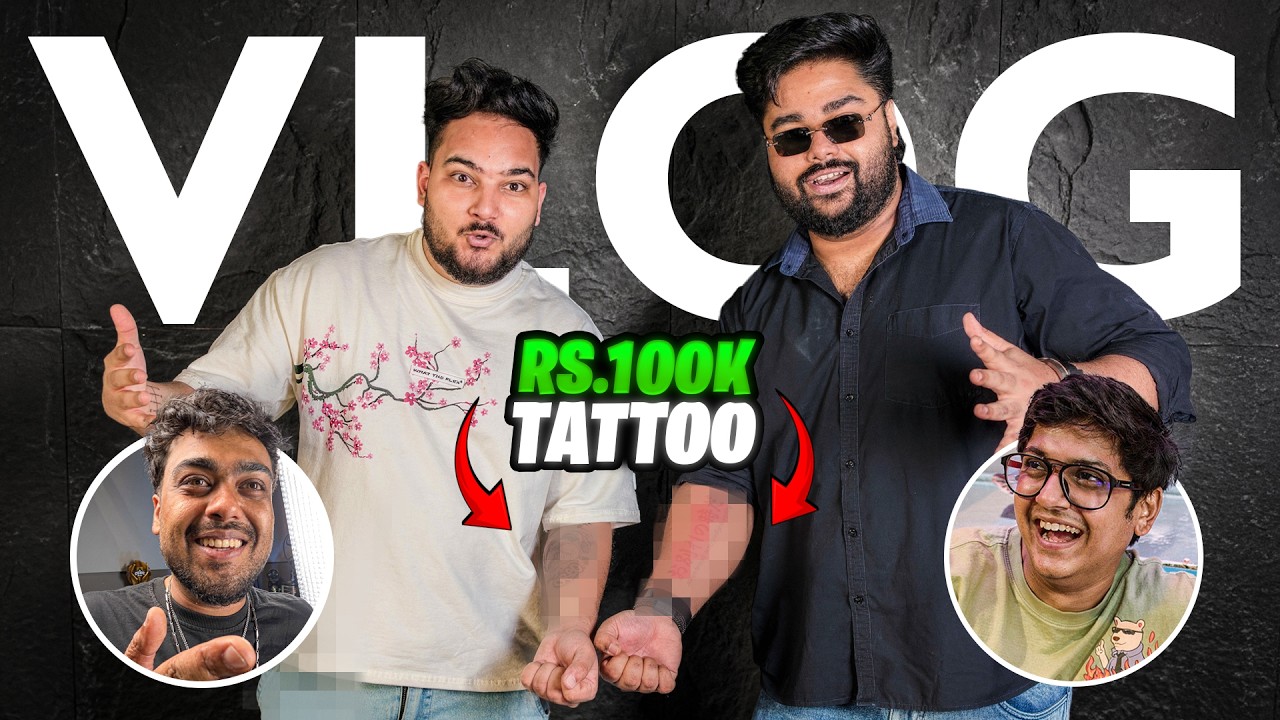 We Got Our First Ever Tattoo🚀| S8UL Creators Reaction | Vlog 83 #s8ul