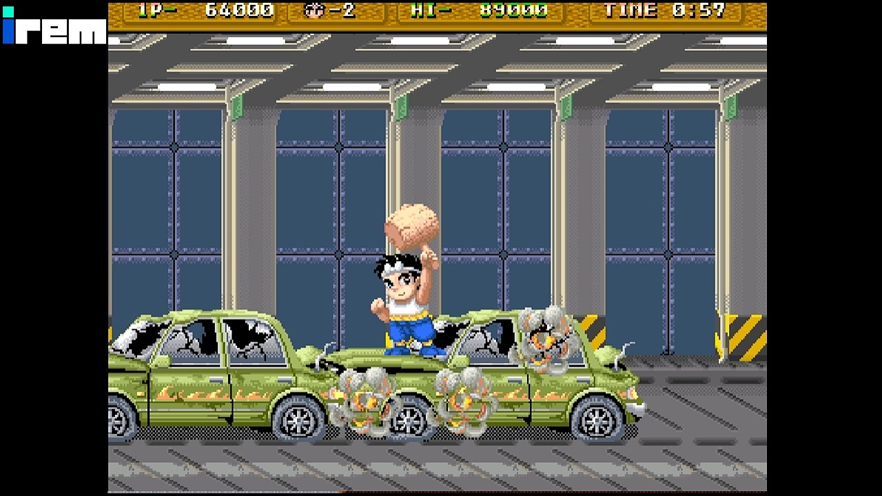 Hammerin' Harry (World M81 PCB Version) - (El Tipo del Martillo) - 1cc